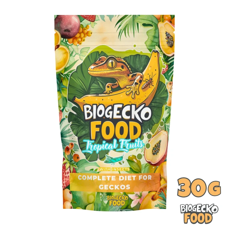 BioGecko Food Tropical Fruits 30g .webp